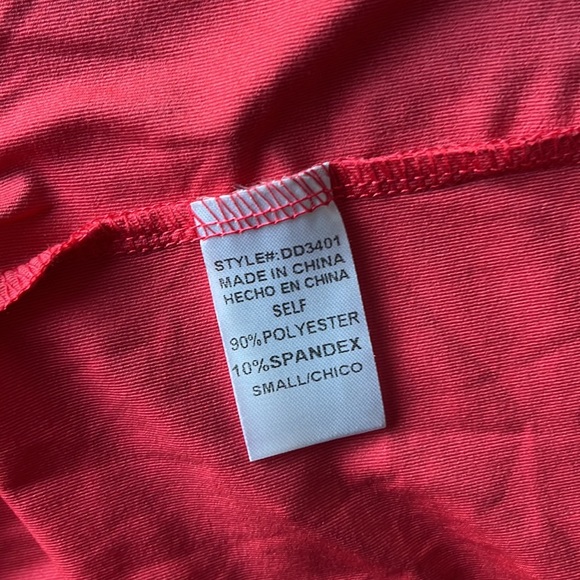 NWT Baltic Born One Shoulder Pink Coral Dress Size Small - Picture 3 of 3